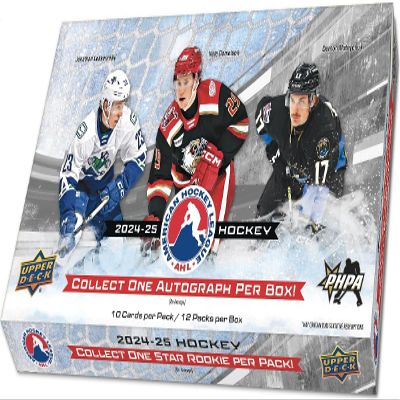 2024-25 Upper Deck AHL Hockey Hobby Box