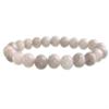 8mm Natural Stone Round Beads Bracelet Rose Quartz Chakra Elastic Bangle For Women Men ,Tiger Eye,18.5cm view 3