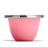 Hydro Flask Stainless Steel Kids Bowl- Dishwasher Safe, Stackable, Dinner Bowl in Dahlia Pink view 1