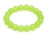 ZYIBPMSJKQCFK 6/8/10/12mm Natural Grape Green Quartzite Beaded Bracelets Women Men Craft Brcelets Bangles,Green Quartzite 6mm,19cm view 1