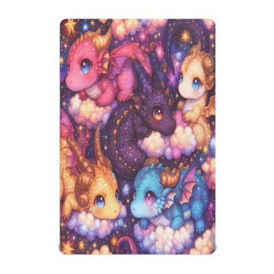 Kigai Cute Dragon Baby Crib Sheet for Boys and Girls Jersey Knit Fitted Crib Sheet for Standard Baby Bed Toddler Mattress Cover Cozy Soft Breathable, 27x39 inch
