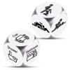 10 Year Anniversary Tin Gifts for Men Women Wedding Registry Ideas 2PCS Funny Date Night Dices 10th Anniversary Wedding Gifts for Couples Christmas Birthday Presents Husband Valentines view 1