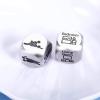 10 Year Anniversary Tin Gifts for Men Women Wedding Registry Ideas 2PCS Funny Date Night Dices 10th Anniversary Wedding Gifts for Couples Christmas Birthday Presents Husband Valentines view 3