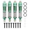 4Pcs Metal Front and Rear Shock Absorber for Traxxas Latrax Teton Desert Prerunner SST 1/18 RC Truck Car Upgrade Parts(Red) view 4