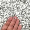 RIP Halloween Tombstone Polymer Clay Sprinkles, Small Spooky Fake Gravestone Confetti for Crafts, Non Edible Faux Sprinkles (15 gram bag) view 1