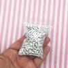 RIP Halloween Tombstone Polymer Clay Sprinkles, Small Spooky Fake Gravestone Confetti for Crafts, Non Edible Faux Sprinkles (15 gram bag) view 3