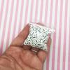RIP Halloween Tombstone Polymer Clay Sprinkles, Small Spooky Fake Gravestone Confetti for Crafts, Non Edible Faux Sprinkles (15 gram bag) view 4