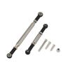 for MN78 1/12 Metal Upgrade Parts Steering Rod Tie Rod Link Rod RC Car Spare Parts RC Car DIY Parts(Black) view 1