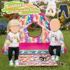 12 Piece 18 inch Girl Dolls Camping Tent Set Clothes and Accessories Including 18 Inch Doll Camping Tent Doll Cothes Hose Shoes Picknickdecke Brille Kamera Mobiltelefon Brot Mais Donuts Toast view 4