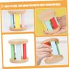 BESPORTBLE Montessori Rattle Roller Instrument Hand Rattle for Early Education Musical Plaything for Boy Girl Lightweight Portable for Indoor view 3