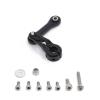 for Arrma 1/7 for Kraton for Senton for Typhon for Talion for Outcast 1/8 25T Servo Arm Steering Link Rod Upgrade Parts RC Car DIY Parts(Black) view 1