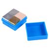 Holibanna 4PCS Density Blocks Set for Educational Experiments Copper Iron Aluminum and Wood Cubes 2cm Edge Length for Physics Lab and Classroom Demonstrations view 1