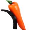 Beavorty 2Pcs Easter Carrot Plush Headbands Soft Cartoon Vegetable Hairbands for Party Dress Up Cosplay Fun Headdress Accessories view 3