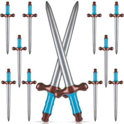 ALDMIO 20Pcs Inflatable Swords, 24In Inflatable Pirates Sword Pirate Party Swords for Swimming Pool Party Birthday Cosplay Halloween Costume
