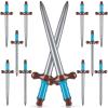 ALDMIO 20Pcs Inflatable Swords, 24In Inflatable Pirates Sword Pirate Party Swords for Swimming Pool Party Birthday Cosplay Halloween Costume view 1