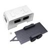 XinGeeek RC Camper Trailer with Hitch,Trailer with Shell for Traxxas 1/18 TRX4M RC Crawler Upgrade (White) view 1