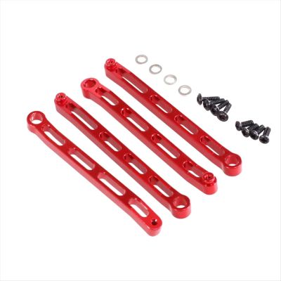 RC Spare Part Compatible with MN168 for MN78 1/12 RC Car Upgrade Modification Accessories Parts Aluminum Alloy Fastening Rod Kit