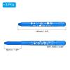 PATIKIL Gel Crayons, 3PCS Watercolor Crayons Silky Water Soluble Twist Bulk for Artists Coloring Drawing Painting, Cobalt Blue Crayon view 2