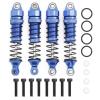 4Pcs Metal Front and Rear Shock Absorber for Traxxas Latrax Teton Desert Prerunner SST 1/18 RC Truck Car Upgrade Parts(Blue) view 1