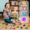 30 Packs Animal Party Favors for Kids, 999+ PCS Mini Building Blocks, 3 Styles Dinosaur/Sea/Forest 10-in-1 Models, Goodie Bag Fillers, Classroom Treasure Box Valentines Gifts for Kids view 3