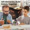 Sillbird Solar Building Robot Kit STEM Gift for Boys Aged 8-14, 12-in-1 DIY Science Educational Toys for Kids Birthday, Solar Powered Robotic Set with 190 Pieces view 2