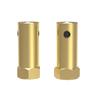 3/4/5/6/7/8mm Shaft Brass Hexagonal Coupling Coupler Length 30mm Hex Copper RC Cars Wheel Tires Connector Robot Accessories(7mm 1pcs) view 3