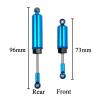 RC Car Accessories for Wltoys CNC FY 12428 12429 12423 01 03 6061 1/12 Alloy Metal Front Rear Shock Absorber RC Upgrade Parts Accessories(Blue) view 2