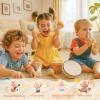 Baby Musical Instruments for Toddlers 1-3, 12PCS Montessori Musical Toy Set with Xylophone, Drum, Maracas...Perfect Toy Gift for 1-3 Year Old Boy Girl view 4