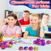 24 Pack Galaxy Slime Party Favors, Non-Sticky, Stress Relief Treasure Box Toys for Classroom Prizes, Valentines Day Student Gifts Goodie Bags Stuffers for Kids Boys Girls 4-8, 8-12 view 4