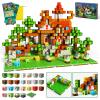 150 PCS Magnetic Blocks-Magnetic Building Blocks Cubes with 4 Expandable Magnet Baseplates, Build Creative Anime World with Magnet Cubes, STEM Toys & Ideal Xmas Birthday Gift for Kids Ages 3-12 view 1