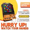 Crack The Code - Electronic Mastermind Code Breaker with Clamp, Super Decoder Handheld Puzzle Games for 1-8 Players, 10,000+ Logic Challenges for Kids & Adults Ages, Portable Travel Game & Gift view 4