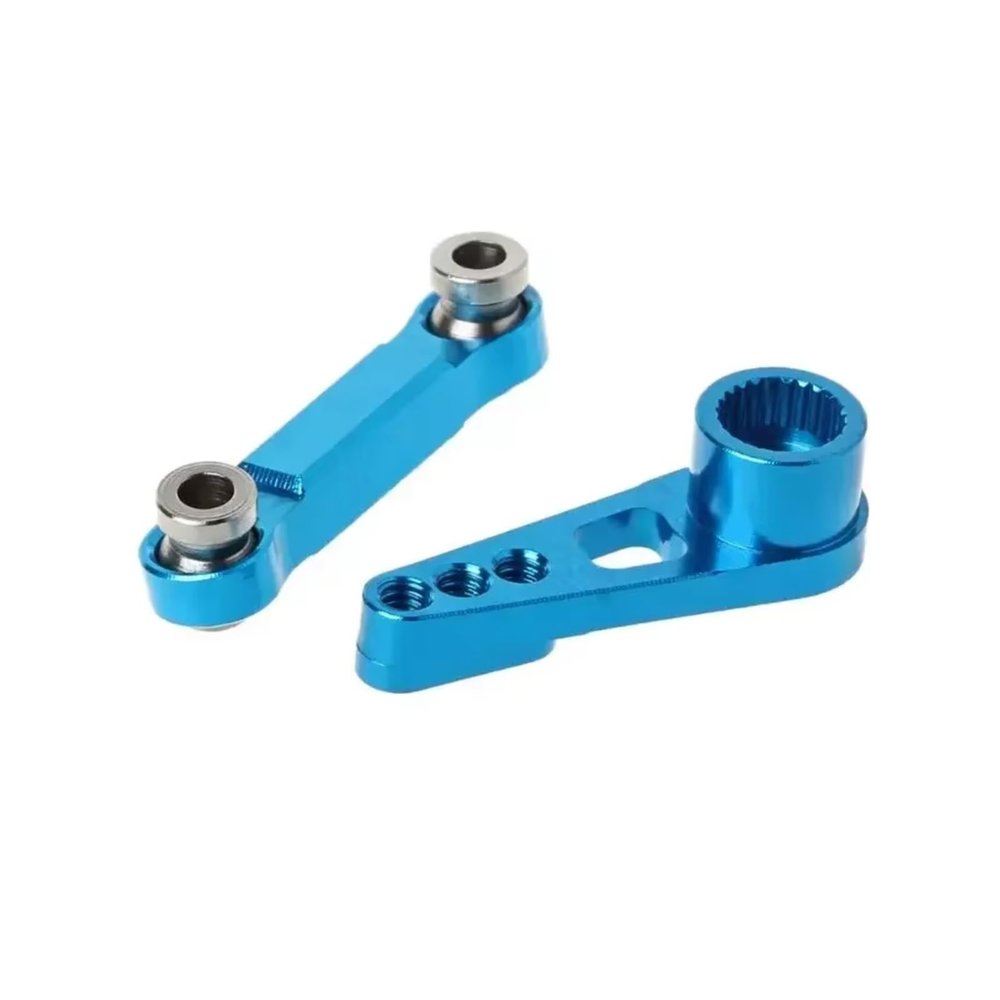 for WLtoys A949 A959 A979 K929-B Metal Rudder Pull Rod 25T Servo for Swing Arm Remote Control Car Metal Upgrade Accessories Parts Replacement RC Car DIY Parts
