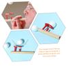 Toddmomy 4pcs Balancing Blowing Toys for Boys and Girls Floating Balls Blower Rod Wooden Boys and Girls Toys view 2