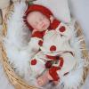 18.9in Full Silicone Reborn Baby Dolls Hand Painted Lifelike Weighted Doll Realistic Soft Newborn Girl Babies Silicone Full Body Not Vinyl for Ages 3+ view 1