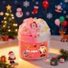 Christmas Cloud Slime,Glowing Axolotl,Peach Add Ins Charms and Non-Sticky, Stress Relief Scented Toy,DIY Slime Party Favor,Christmas Stocking Stuffers for Kids (7oz 200ML) view 3