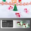 Christmas Cloud Slime,Glowing Axolotl,Peach Add Ins Charms and Non-Sticky, Stress Relief Scented Toy,DIY Slime Party Favor,Christmas Stocking Stuffers for Kids (7oz 200ML) view 4