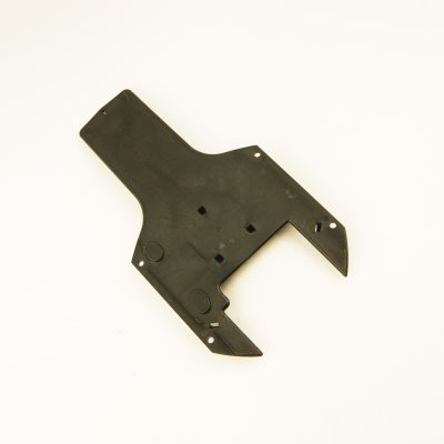 Alloy Lower Under Skid Protect Plate Bumper for HPI Rovan Rofun Baja 5B 5T Buggy Truck 1/5(Plastic Under Plate)