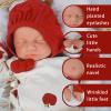 18.9in Full Silicone Reborn Baby Dolls Hand Painted Lifelike Weighted Doll Realistic Soft Newborn Girl Babies Silicone Full Body Not Vinyl for Ages 3+ view 2
