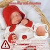 18.9in Full Silicone Reborn Baby Dolls Hand Painted Lifelike Weighted Doll Realistic Soft Newborn Girl Babies Silicone Full Body Not Vinyl for Ages 3+ view 4