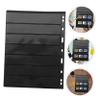 TOGEVAL 10sheets Stamp Album Supplement Pages PVC Book Stamp Storage Holders for Collectors Holder Craftsmanship and Durability view 3