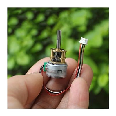 15MM Precision Full Metal Gearbox Gear Stepper electronic starter DC 5V 2-Phase 4-Wire Reducer Stepping Gear electronic starter DIY Smart Robot Car USUFKCXDG
