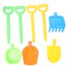 CVUTOVO 1set Outdoor Sand Toy Beach Shovel Kit for Boy Girl Safe Plastic Digging Tools for Sand Play for and Family Fun view 1