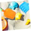 CVUTOVO 1set Outdoor Sand Toy Beach Shovel Kit for Boy Girl Safe Plastic Digging Tools for Sand Play for and Family Fun view 3
