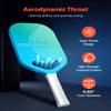 VEVOR Pickleball Paddle with Aero Throat, T700 Carbon Fiber Surface & Honeycomb Core, Professional Pickleball Paddle with Increased Power & Control & Spin, Pickle Ball Racket for Adults, Men & Women view 2