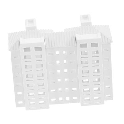 Tofficu Miniature City Building Model Realistic Plastic Sand Table Apartment Model for Educational and Decorative Display for Architecture Learning and Urban Planning Simulation