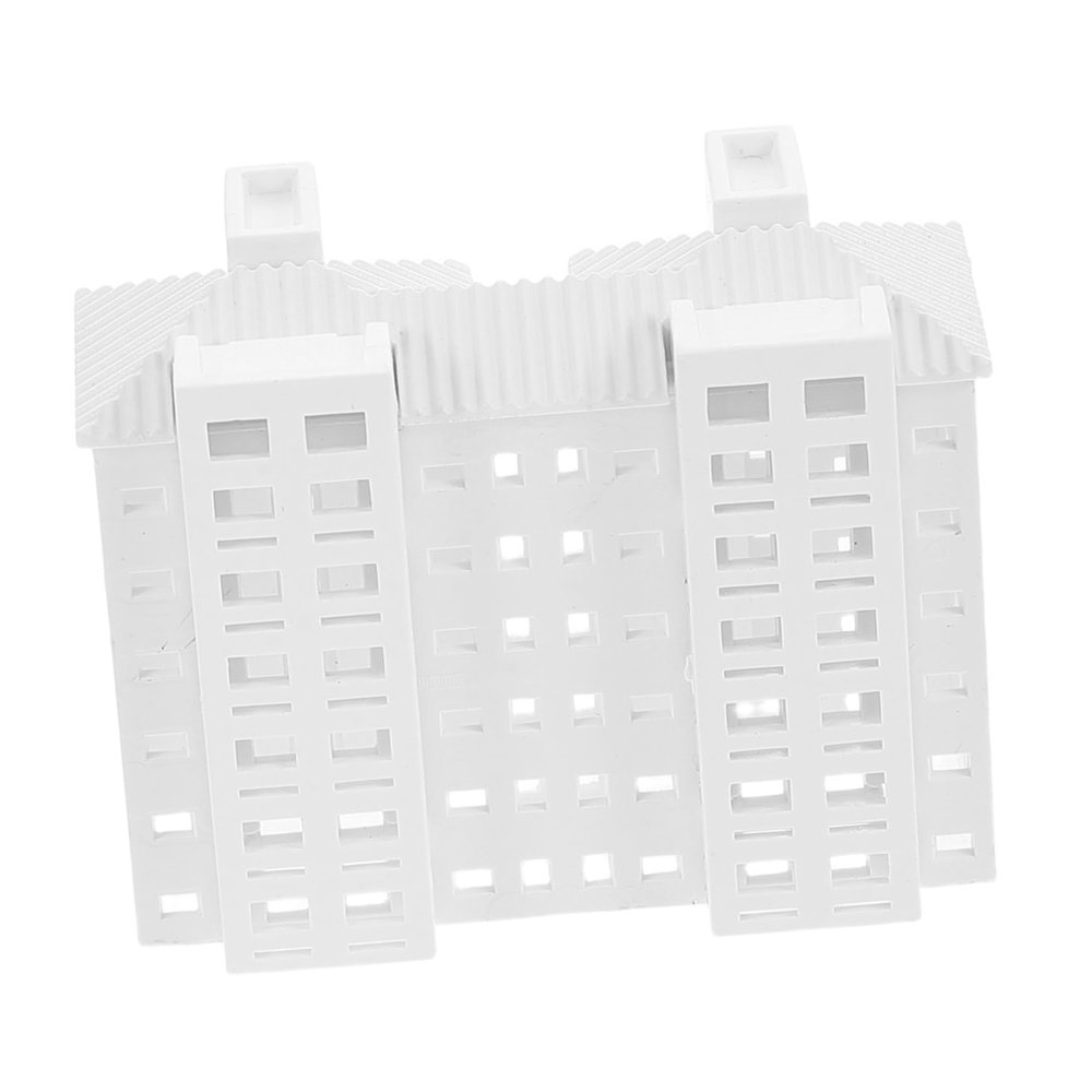 Tofficu Miniature City Building Model Realistic Plastic Sand Table Apartment Model for Educational and Decorative Display for Architecture Learning and Urban Planning Simulation