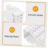 Tofficu Miniature City Building Model Realistic Plastic Sand Table Apartment Model for Educational and Decorative Display for Architecture Learning and Urban Planning Simulation view 3