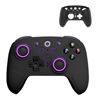 Case Cover for 8Bitdo Ultimate 2 Handheld Game Console, Soft Silicone Protector Cover Skin Case for 8Bitdo Ultimate 2, Anti-Scratch,Shockproof,Black