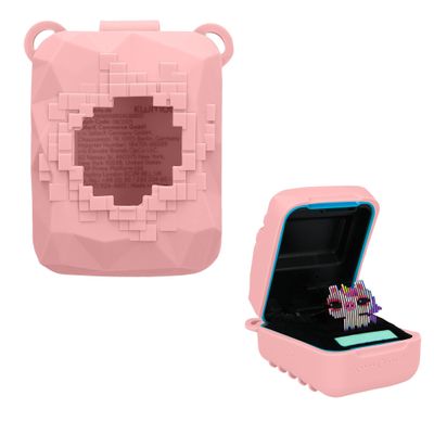kwmobile Silicone Case for Withings Bitzee Magical (2024) Interactive Toy Case - Full Protective Carry Cover - Anti-Scratch Screen Protection - Pink