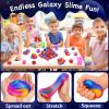 24 Pack Valentines Day Gifts for Kids, Galaxy Slime Balls Soft DIY Toys for Valentine Party Favors Valentines, Valentine's for Class Party Favors Classroom Valentines Gifts Prize view 2